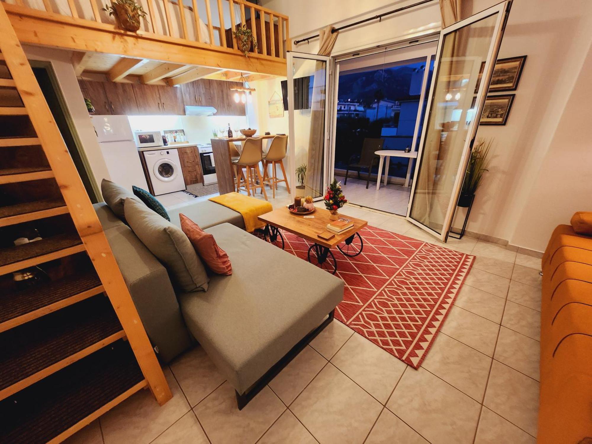 Luxury Loft Apartment Vivian Patras Eksteriør billede