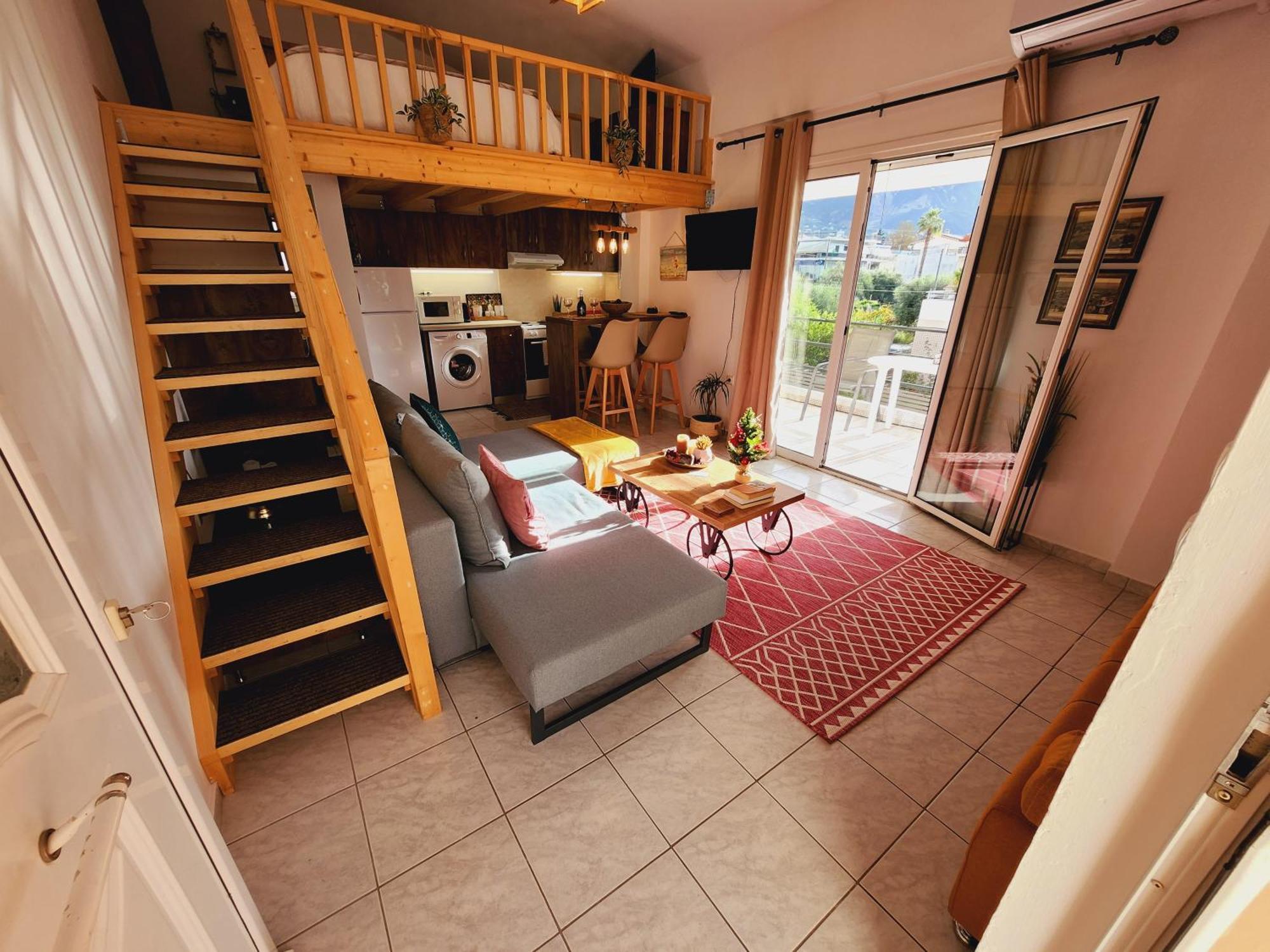 Luxury Loft Apartment Vivian Patras Eksteriør billede